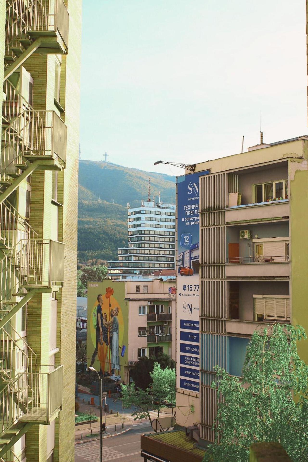 Sunny Center Apartment Скопье Экстерьер фото